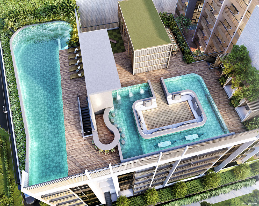 Urban Treasures - Mori Condo with Aerial Pool View