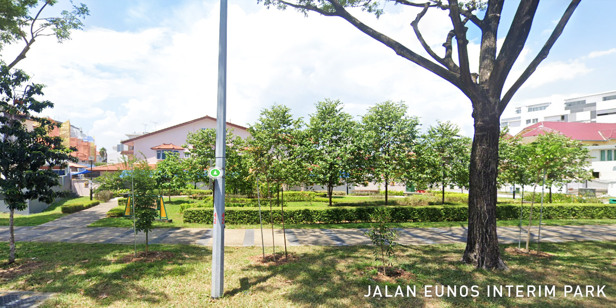 Urban Treasures close to Jalan Eunos Interim Park