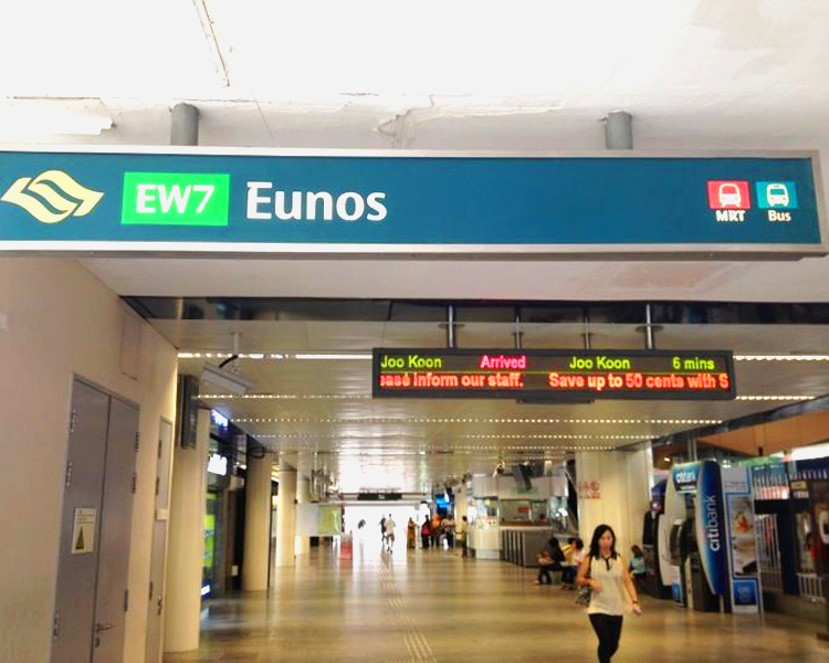 Eunos MRT Station nearby Urban Treasures