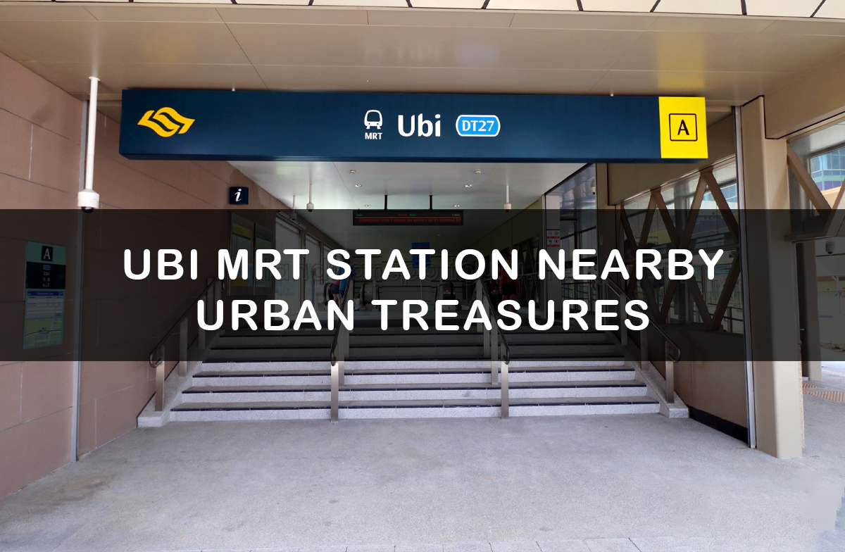 Ubi MRT Station nearby Urban Treasures